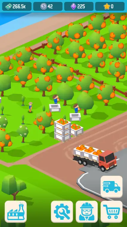 Schermata di gioco di Soda Inc: Idle Tycoon